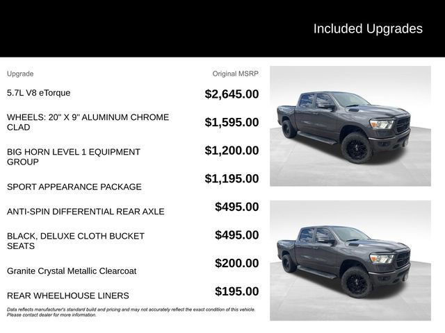 ram ram 1500 pickup 2019 1C6SRFFT6KN803833 image ram ram 1500 pickup 2019 1C6SRFFT6KN803833 image